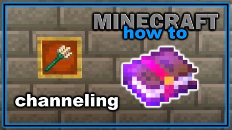 chanel book minecraft|how to channel enchantment Minecraft.